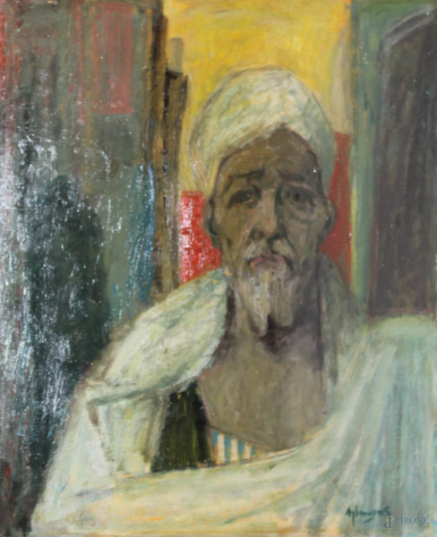 Ritratto di figura araba