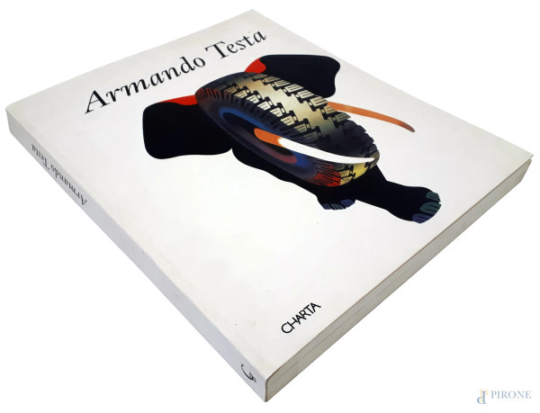 Armando Testa, casa editrice Charta, 2001, copertina flessibile, 240 pagine illustrate a colori, nuovo