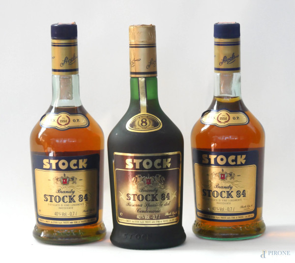 Lotto di 3 bottiglie Stock 84