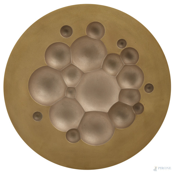 Tapio Wirkkala x Rosenthal, Piatto dell'Anno Jahresteller 1971, es. 1152/3000, diametro cm 31