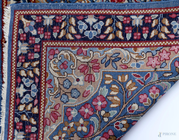 Tappeto persiano, cm 88x154, (difetti)