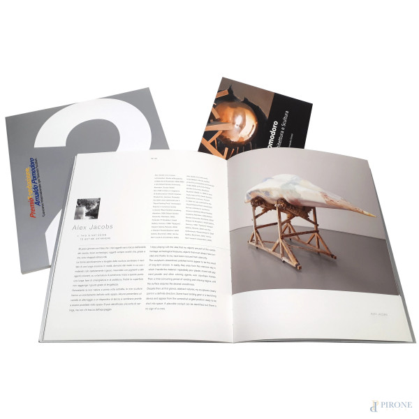 Arnaldo Pomodoro lotto composto da tre volumi: “Premio Fondazione Arnaldo Pomodoro opere giovani ...