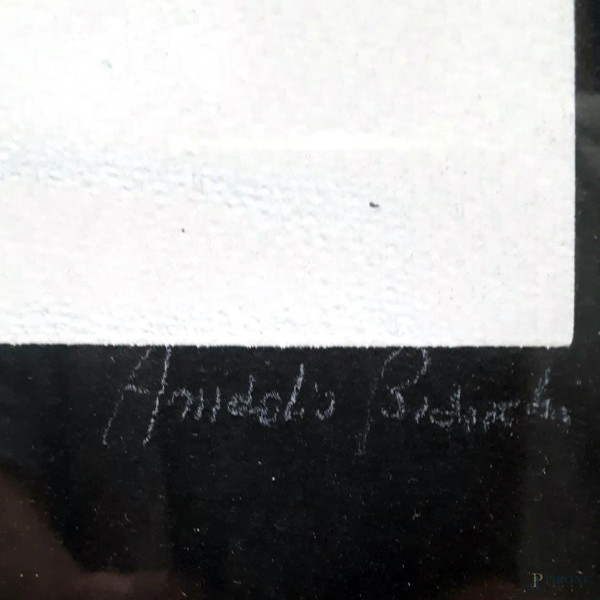 Arnaldo Bianchi (1914-2001) Figura femminile, litografia cm 45x35, firmata e numerata, con cornic...