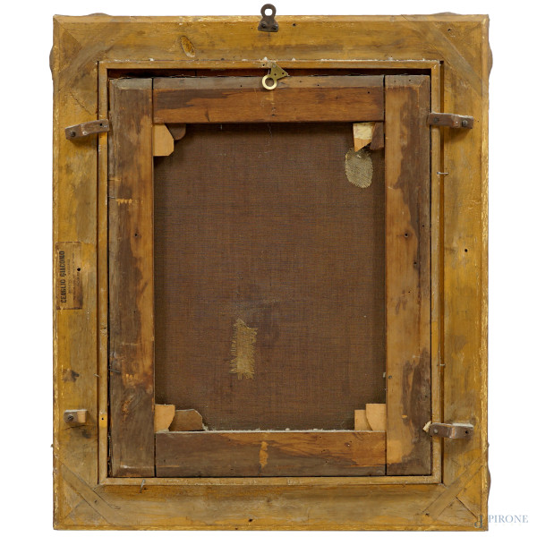 Seguace di Onorio Marinari (Firenze, 1627 – Firenze, 1715), Madonna, olio su tela, cm 57.5x46, XI...