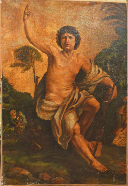San Giovanni Battista, olio su tela, 48x32 cm, XVIII sec.
