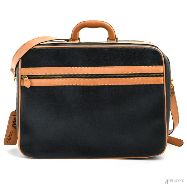 Borsa da viaggio Trussardi x Alitalia cm 35x46x16, (segni di usura)