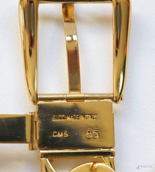 Cinta Vintage Gucci cm 85 (con fibbia 95 cm) con scatola