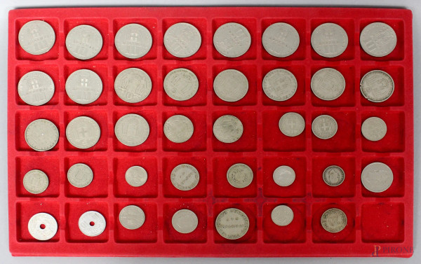Lotto di monete Drakme. pz.39