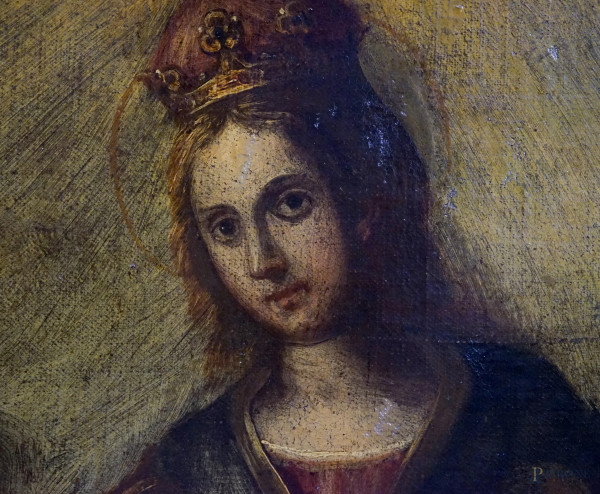 Scuola italiana della fine del XVIII secolo, Madonna con San Francesco e il Bambino, San Girolamo...