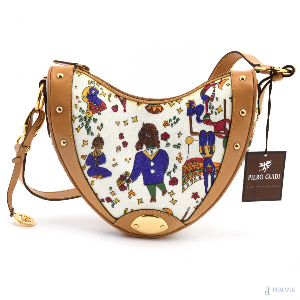 Borsa da spalla Magic Circus Piero Guidi, cm 21x26x3