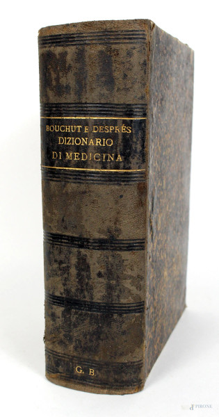 Dizionario di medicina e terapeutica medica, di Eugene Bouchut, XIX secolo