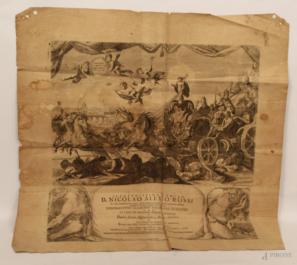 Incisione del 1749