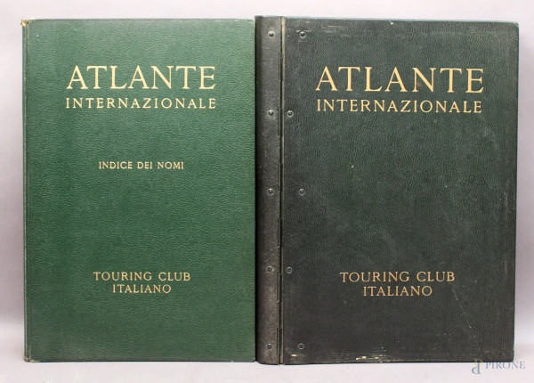 Atlante internazionale, Touring Club Italia.