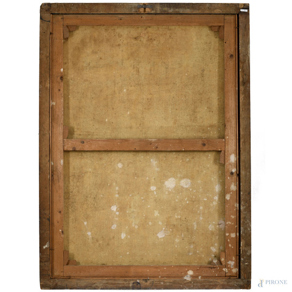 Visitazione (da Federico Barocci), XVIII secolo, cm 140x100, entro cornice