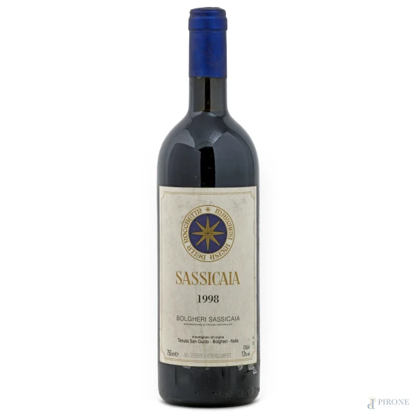 Bolgheri Sassicaia, Sassicaia, Tenuta San Guido, 1998