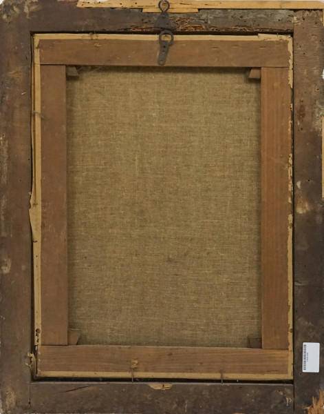 Ambito di Mario de' Fiori (Roma, 1603-1673), Natura morta con vaso di fiori, olio su tela, cm 66x...