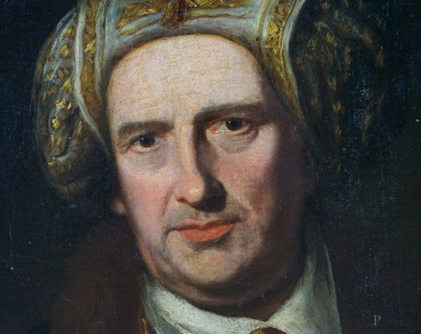 Attr. a Jan Kupecký (1667 – 1740), Ritratto di notabile, olio su tela, cm 78x63