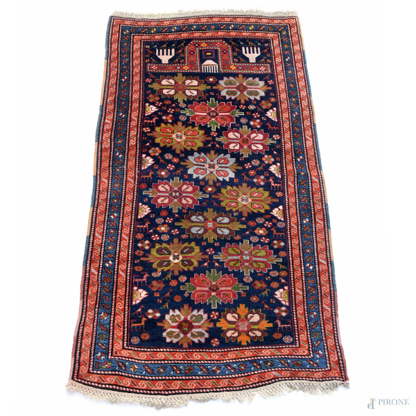 Tappeto, cm 179x99, ( segni di usura, difetti)