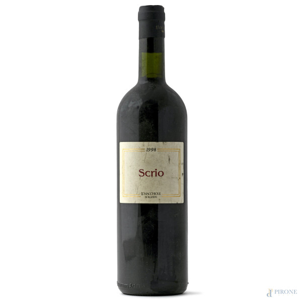 Scrio, Le Macchiole Bolgheri, 1998