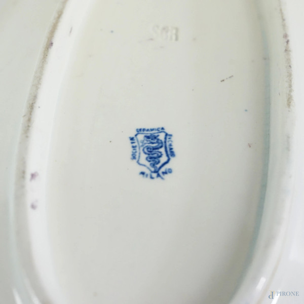 Servizio da tavola, Società Ceramica Richard Milano, inizi del XX secolo, con decori floreali pol...