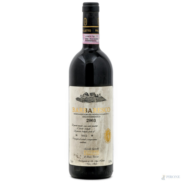 Barbaresco DOCG, Bruno Giacosa, 2003
