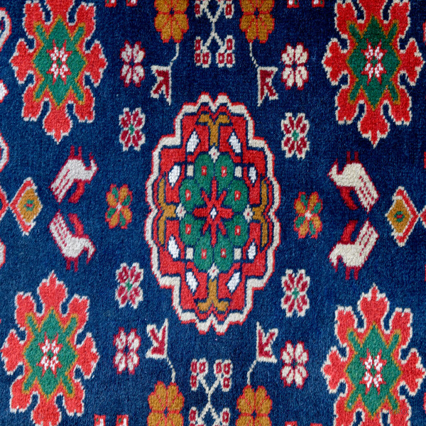 Tappeto, 141x71,5, (usura del tempo)