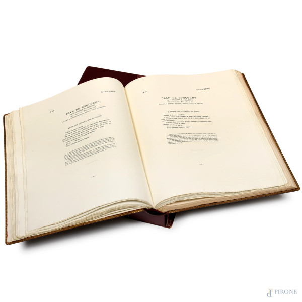 Lodovico Pollak, Bronzi italiani (Trecento-Settecento) pubblicati da Lodovico Pollak con prefazio...