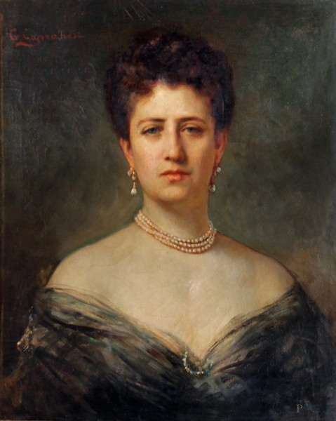 Giovanni Capranesi - Ritratto di fanciulla