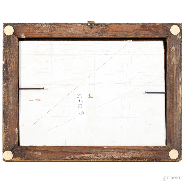Lotto composto da tre disegni a sanguigna raffiguranti animali, XX secolo, misure massime cm 18x1...