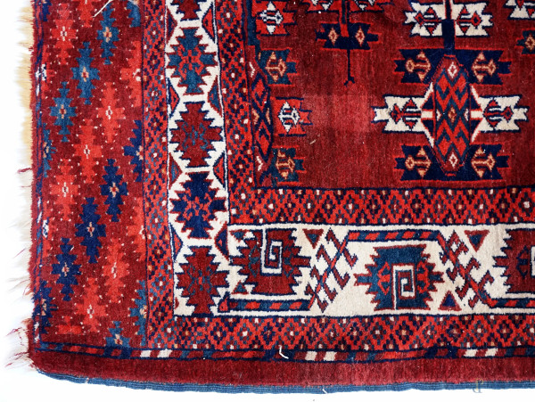 Tappeto Bukara, cm 302x99, (difetti, parti consunte)