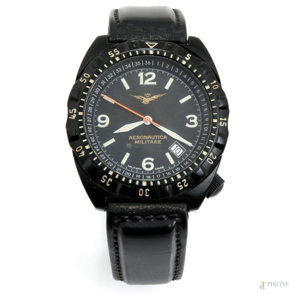 Orologio Aeronautica Militare Tecum, diametro cassa cm 4,5 (segni di usura, da revisionare)