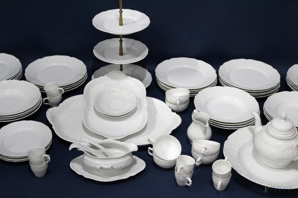 Servizio di piatti in porcellana Rosenthal da dodici - Asta