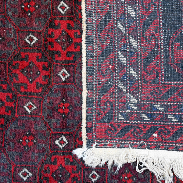 Tappeto, cm 254x122, (difetti)