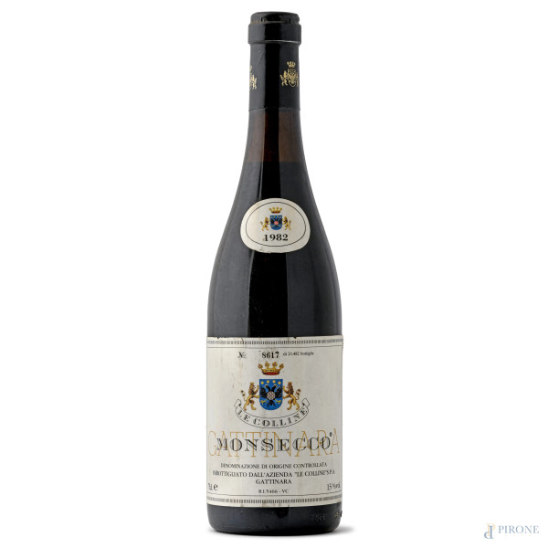 Gattinara Monseccò DOC, Le Colline, 1982