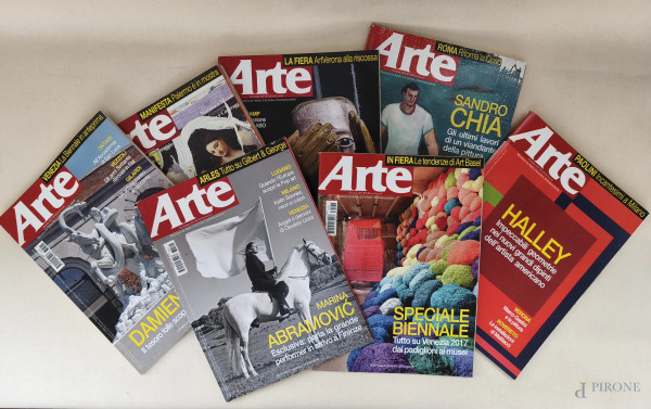 Rivista Arte edizioni Cairo 7 numeri vari