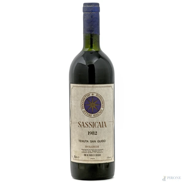 Vino da Tavola di Sassicaia, Tenuta San Guido, 1982