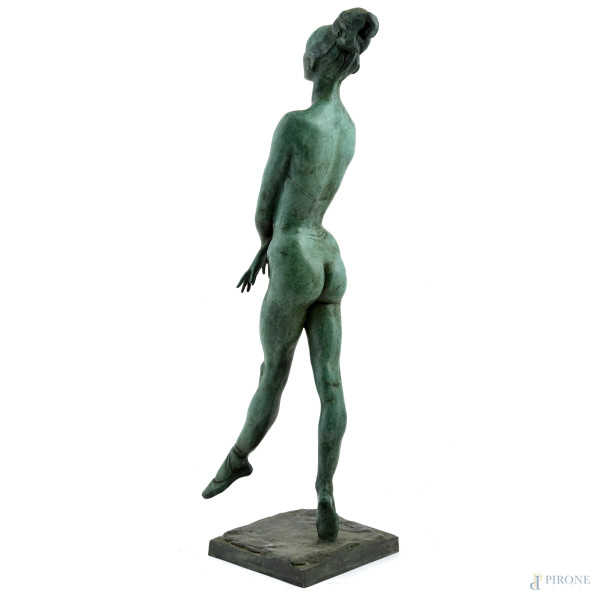Francesco Messina (1900-1995), Ballerina, scultura in bronzo, es. 109/230, altezza cm 57, firmato...