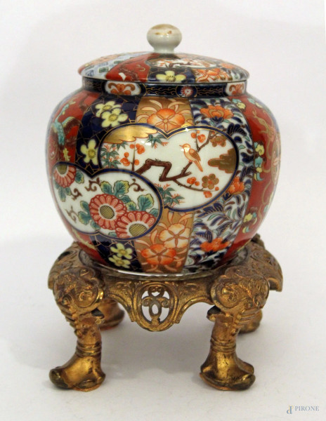 Potiche in porcellana Imari