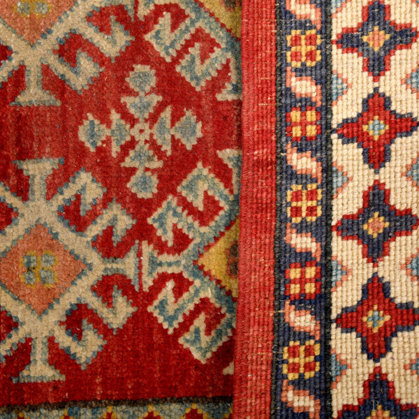 Tappeto caucasico, cm 100x70, (segni di usura)