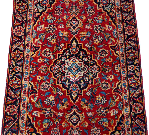 Tappeto persiano, cm 144x89, (difetti)