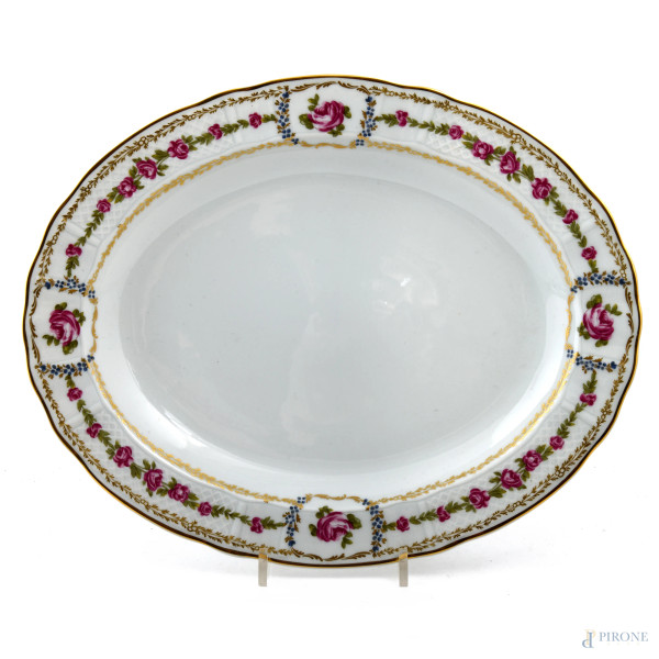 Servizio in porcellana Roses de Limoges composto da: