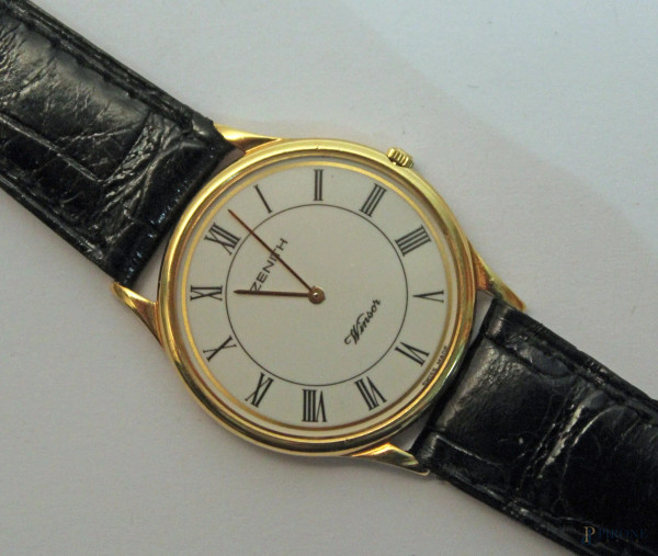 Orologio da uomo Zenith in oro 18 kt.