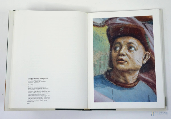 Lotto composto da quattro volumi di storia dell'arte, (difetti)