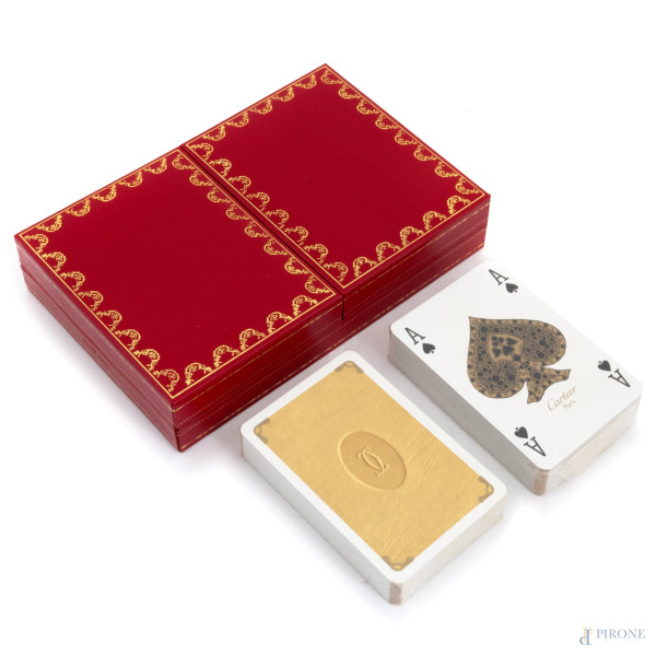 Carte da gioco Must de Cartier, cm 10x16x3