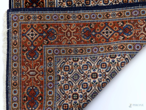 Tappeto persiano, cm 78x197, (difetti)