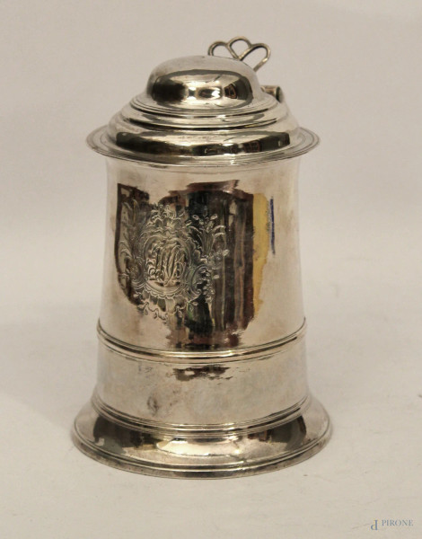 Tankard in argento