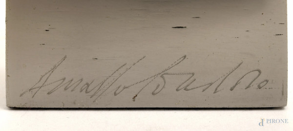 Arnaldo Pomodoro (Morciano di Romagna 1926), Senza Titolo, multiplo in acciaio 109/300, altezza c...