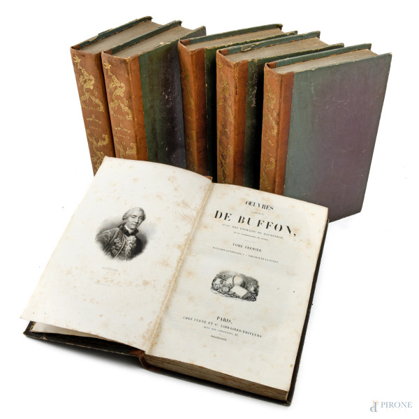 Oeuvres complètes de Buffon, 6 voll., Paris 1838