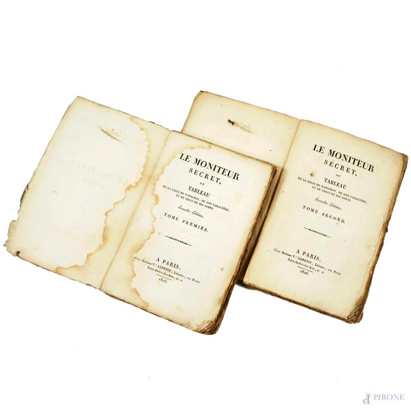 Le moniteur Secret, 2 voll., Parigi 1816