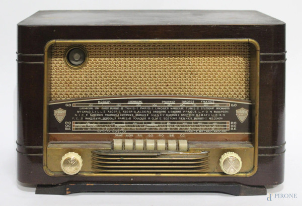 Radio anni '50, h. 22 cm